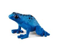 SCHLEICH 14864 Blue Poison Dart Frog Wild Life Toy Figurine for children aged 3-8 Years