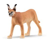 SCHLEICH 14867 Caracal Female Wild Life Toy Figurine for children aged 3-8 Years
