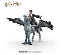Schleich Harry Potter - 2PC Harry on Buckbeak Figurines - Toys for Kids Ages 6+ | 14947
