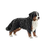 SCHLEICH 16397 Bernese Mountain Dog, female Farm World Toy Figurine for children aged 3-8 Years, White