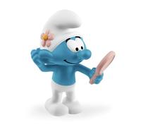 SCHLEICH 20817 Smurf with heart Pre School Smurfs Toy Figurine for children aged 3+, White