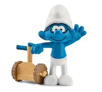 Schleich Smurfs, Collectible Retro Cartoon Toys for Boys and Girls, Segway Smurf Toy Figurine, Ages 3+