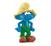 SCHLEICH 20837 Farmer Smurf Pre School Smurfs Toy Figurine for children aged 3+