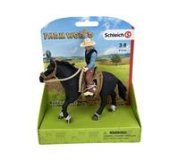 Schleich 41416 Farm World Rodeo Series Horse and Cowboy Playset Retired NEW