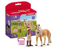 SCHLEICH - Palefreniere avec jument islandaise - 41431 - Gamme Horse Club