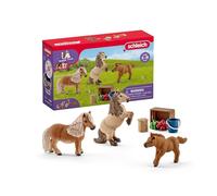 SCHLEICH - Famille de mini-shetlands - 41432 - Gamme Horse Club