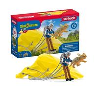 SCHLEICH 41471 Parachute Rescue Dinosaurs Toy Playset for children aged 4-12 Years, Yellow