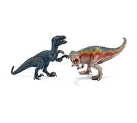 SCHLEICH 42216 - Dinosaurs T- Rex and Velociraptor, small