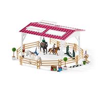 SCHLEICH 42389 riding school with riders and horses, ages 5 and up, HORSE CLUB play set, 40 pieces, exclusively at Amazon