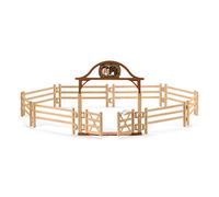 Schleich 42434 Paddock with Entry gate,6.8 x 19 x 11.5 cm