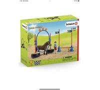 Schleich 42482 agility race play set Horse Pony Jumps riding toys New Free P&p