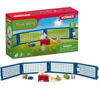 schleich FARM WORLD Rabbit and guinea pig hutch