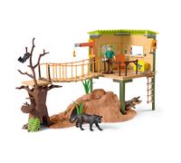 Schleich 42507 Wild Life Ranger Adventure Station play set Jungle toy crocodile