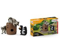 Schleich 42532 Fun With The Nut 3 Figures Series Wild Animals