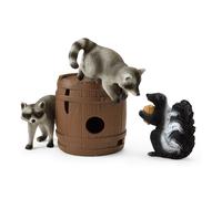 Schleich 42532 Fun With The Nut 3 Figures Series Wild Animals