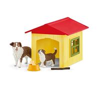 SCHLEICH 42573 Friendly Dog House Farm World Toy Playset for children aged 3-8 Years