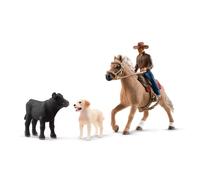 Schleich 42578 Western Riding set COWBOY toy Horse playset Wild West Cowboys NEW