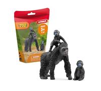 SCHLEICH 42601 Gorilla Family Wild Life Toy Figurine for children aged 3-8 Years