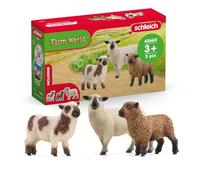 SCHLEICH 42660 FARM WORLD Sheep Friends Figurine for ages 3+, Black
