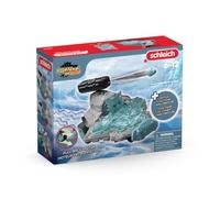 SCHLEICH Eldrador Creatures Ice Jet Vehicle with Mini Creature Toy Playset
