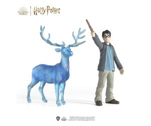 Schleich 42680 Harry Potter & Patronus toy Wizarding World playset Doe Wizard
