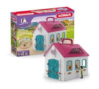 schleich 42703 Open Stable "Litte Horseshoe", from 5 years, HORSE CLUB - Playset, 60 pieces