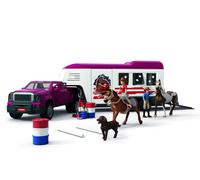 Schleich 42705 Lakeside Truck & Trailer Dually Truck horse box toy Horses set