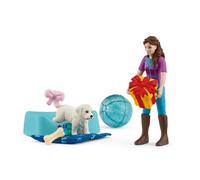 Schleich Horse Club Birthday Party with Lisa 12 Piece Pocket Set for Girls and Boys Ages 4+