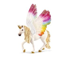 SCHLEICH 70576 Winged Rainbow Unicorn Foal, Multicolor, 16 x 15 x 18 cm