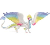 SCHLEICH 70728 Rainbow Dragon bayala Toy Figurine for children ages 5-12 years