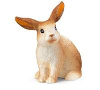 SCHLEICH 72187 Easter Rabbit With Orange Ears Figure