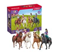 schleich 72221 HORSE CLUB riders, ages 5 and up, HORSE CLUB play set, 40 pieces, Toy