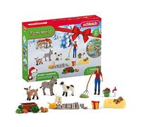 schleich 98983 Advent Calendar, from 5 years, Farm World - Playset, 24 pieces