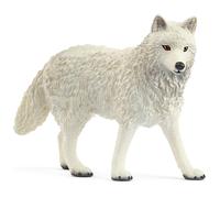 Schleich Arctic Wolf Figurine Realistic Wild Animal Model Toy Collectible