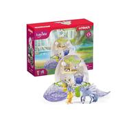 Schleich Bayala - 24Pc Magical Vet Blossom Playset - Kids Ages 5+ | 42523 | Unicorn Figurine, Fantasy Toy for Girls 5+, Magical Collectible