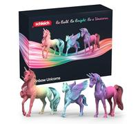 Schleich Bayala - 3Pc Rainbow Unicorns Set Toy Figurine - Kids 5+ | 42821