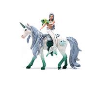 schleich 42509 Mermaid riding on Sea Unicorn bayala Figurine for ages 5-12 years
