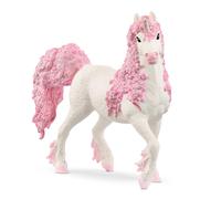 Schleich Bayala - Cute, 6" Flower Unicorn Mare Toy. Pretty, Pink Fantasy Action Figure for Girls and Boys. Fun, Imaginative Play Pegasus Fairy Figurin