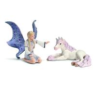 Schleich Bayala Fairies Lindariel With Poulain Unicorn 70424