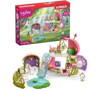 Schleich bayala Fairy and Unicorn Gifts for Girls and Boys Glittering Flower Dollhouse with Fairy Unicorn and Accessories Ages 5+