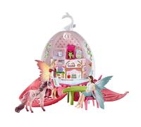 SCHLEICH HORSE CLUB - 42467 Carriage Ride With Picnic Playset, 32-Piece Horse and Carriage Toy Set with Doll, Stocked Picnic Basket and Accessories, Horse Toys for Girls & Boys Ages 5+