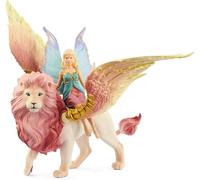 Schleich Bayala Figure - Fairy in Flight on Winged Lion
