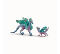 Schleich Bayala Flower Dragon And Baby 70592 Figure