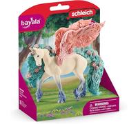Schleich Bayala Majestic Sparkle Flower Pegasus - Magical Toy Figurine for Kids Ages 5-12, Glittery Detail, Part of BAYALA Theme World for Girls and Boys, Gift for Kids Ages 5+