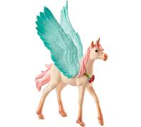 Schleich bayala 70575 Decorated unicorn Pegasus, foal