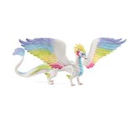 SCHLEICH 70728 BAYALA Rainbow Dragon Figurine for ages 5+, White