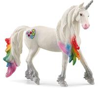SCHLEICH bayala, Unicorn Toys for Girls and Boys, Rainbow Love Unicorn Stallion with Glitter and Rhinestone Details, Ages 5+