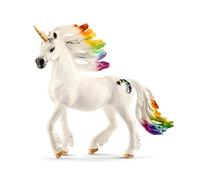 Schleich Bayala - Rainbow Unicorn, Stallion Toy Figurine - Kids 5+ | 70523