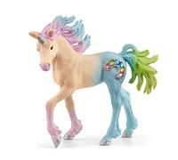 SCHLEICH bayala, Unicorn Toys for Girls and Boys, Marshmallow Unicorn Foal with Gems, Pink, Ages 5+
