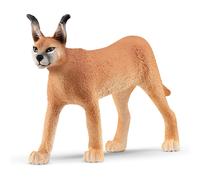 SCHLEICH 14867 Caracal Female Wild Life Toy Figurine for children aged 3-8 Years